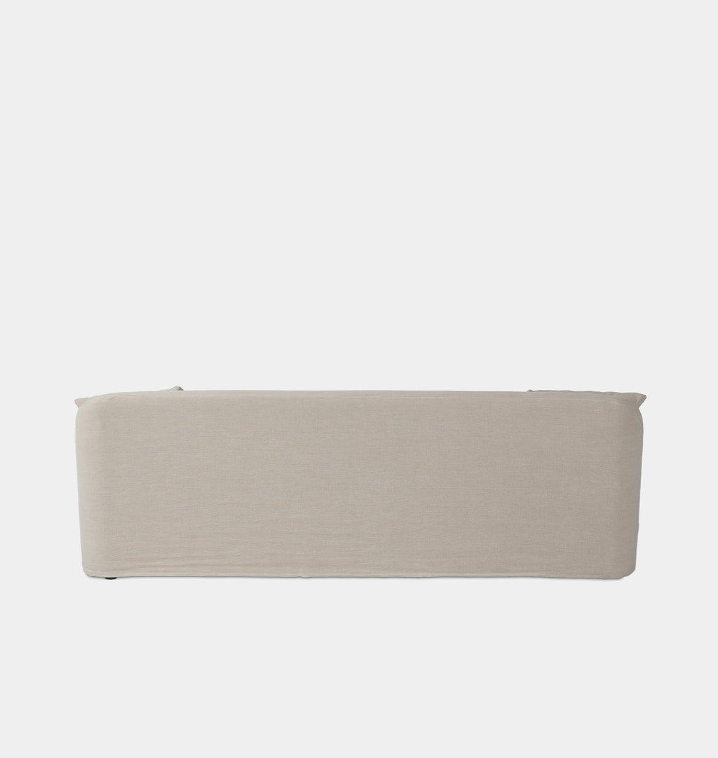 Lowell Slipcover Sofa 96" Broadway Dune