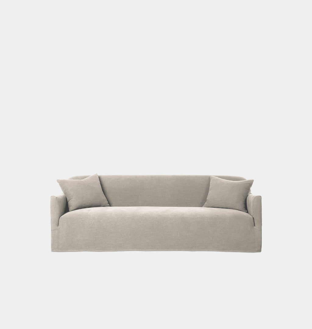 Lowell Slipcover Sofa 96" Broadway Dune