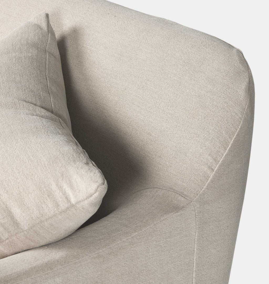 Lowell Slipcover Sofa 96" Broadway Dune