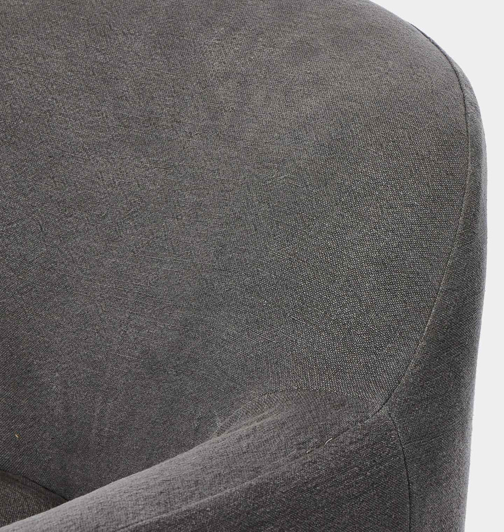 Lowell Slipcover Swivel Chair Broadway Denim