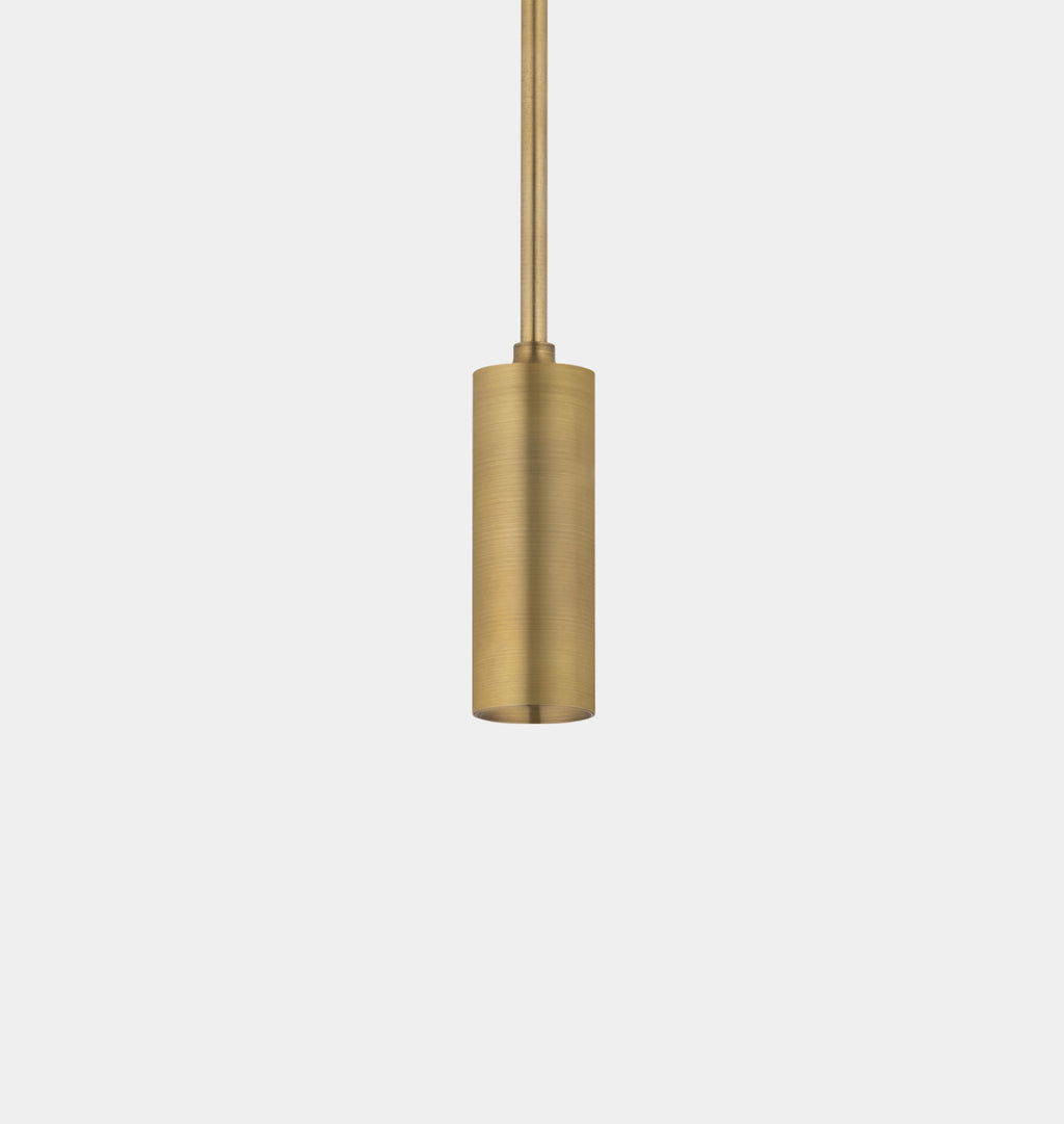 Lyle Pendant 2" Patina Brass