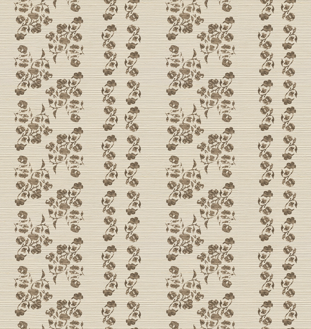 Marisol Stripe Grasscloth Wallpaper