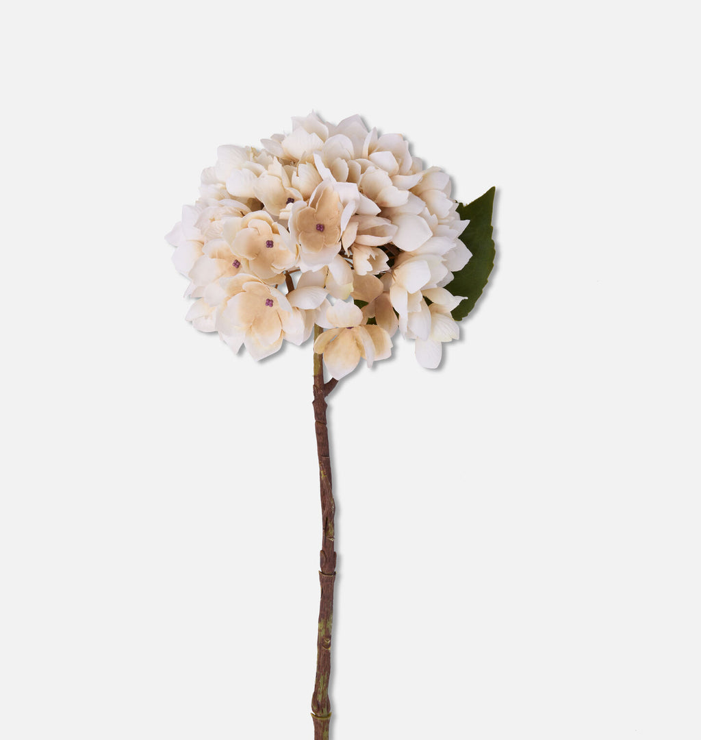 Faux Morning MIst Hydrangea Stem