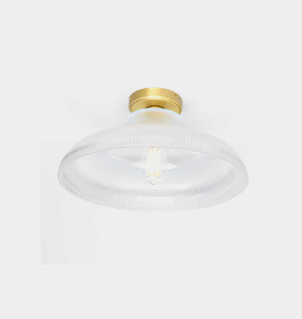 Mono Holophane Flush Mount