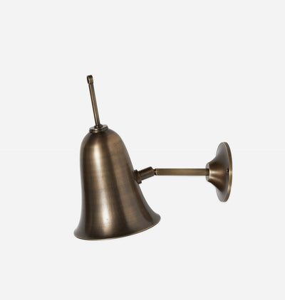 Bari Patinated Brass Sconce