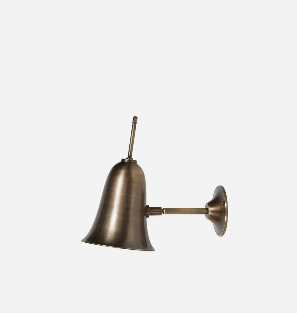 Bari Patinated Brass Sconce