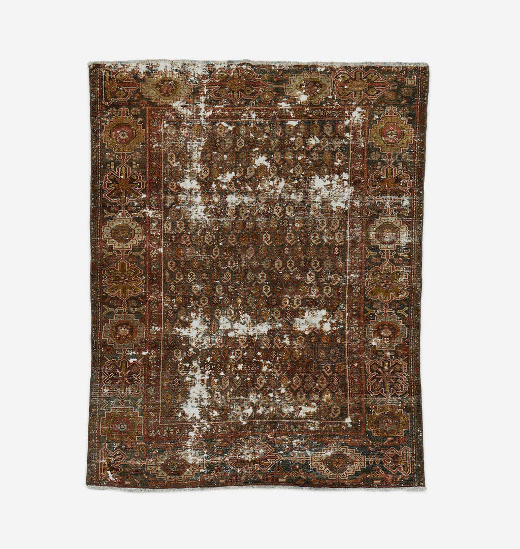 Vintage Hand Knotted Malayer Rug 3'11" x 5'0"