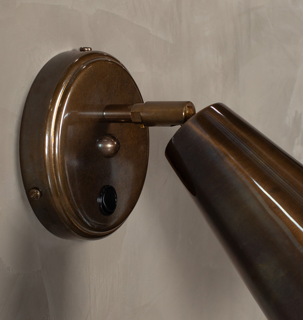 Cashel Wall Light Antique Brass