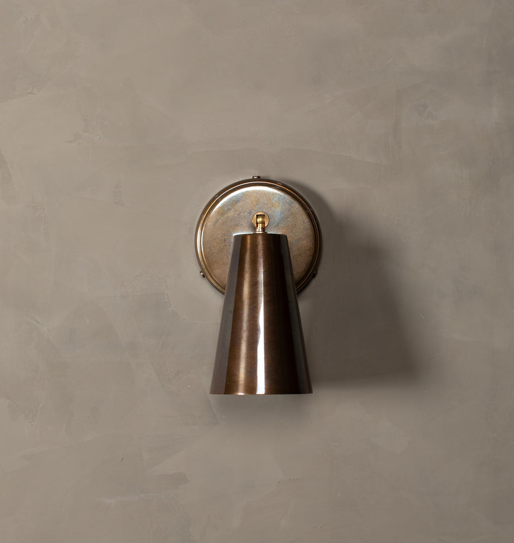 Cashel Wall Light Antique Brass
