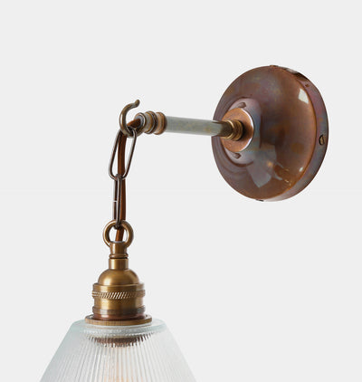 Fend Prismatic Glass Wall Light