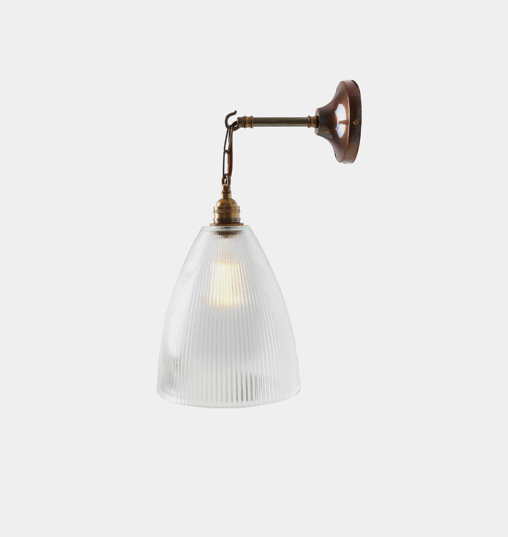 Fend Prismatic Glass Wall Light