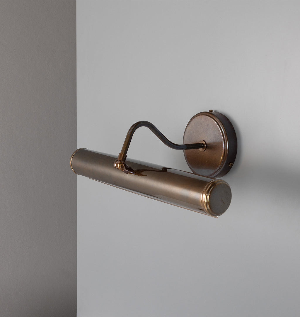 Morrison Picture Light Antique Brass