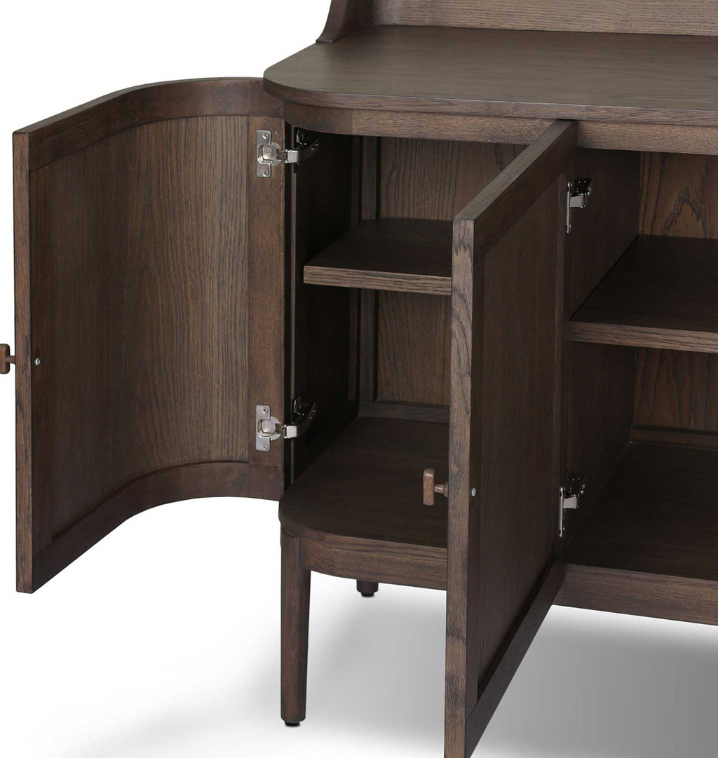 Mirabel Sideboard Stained Saddle Brown