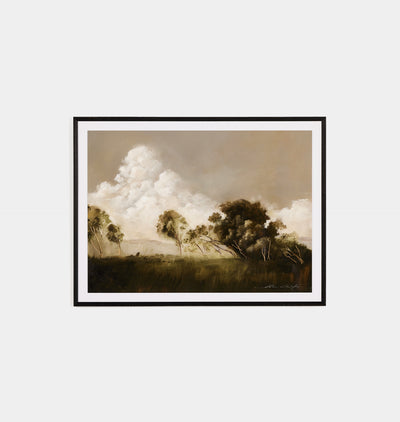 Meet Me There No. 5 Framed Print 48" x 36"