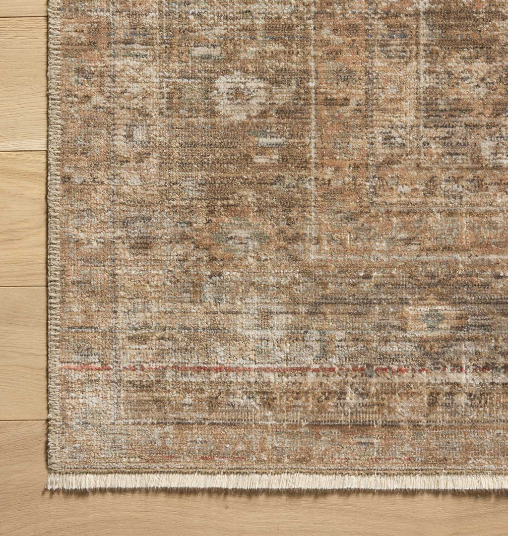 Molly MOL-06 Gold / Blue Area Rug