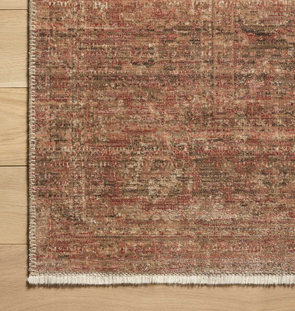 Molly MOL-09 Brick / Bark Area Rug