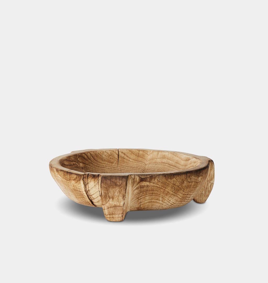 Montero Wood Bowl Burnt Reclaimed