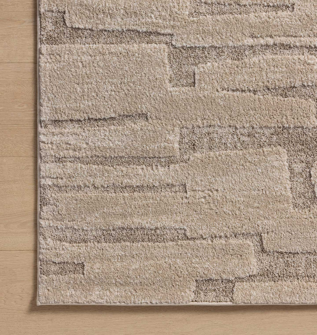 Monty MOT-04 Taupe / Beige Area Rug