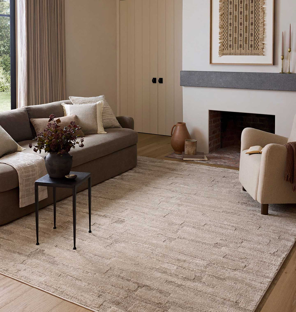 Monty MOT-04 Taupe / Beige Area Rug