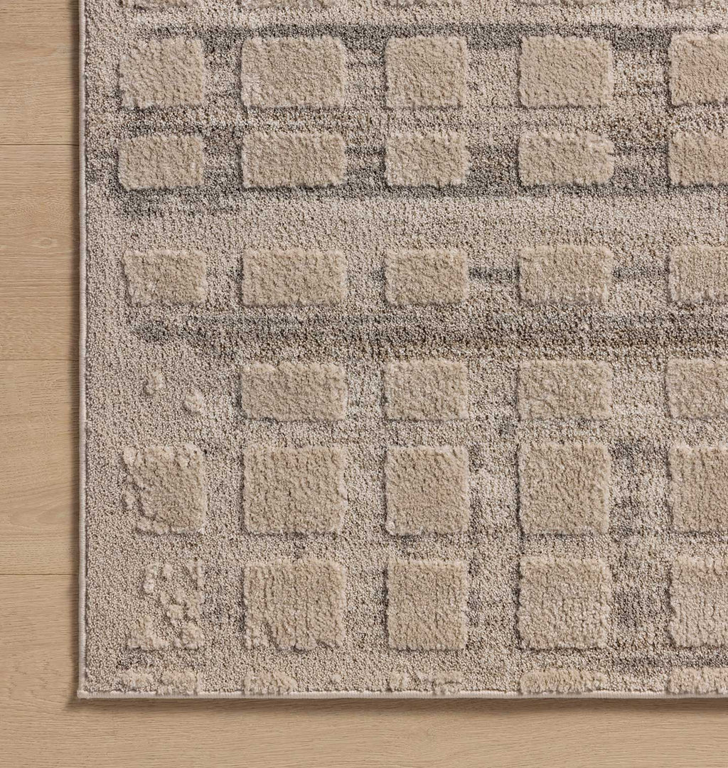 Monty MOT-06 Pebble / Beige Rug