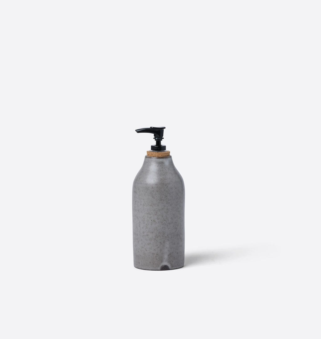 Ceramic Soap Dispenser Satin Stone