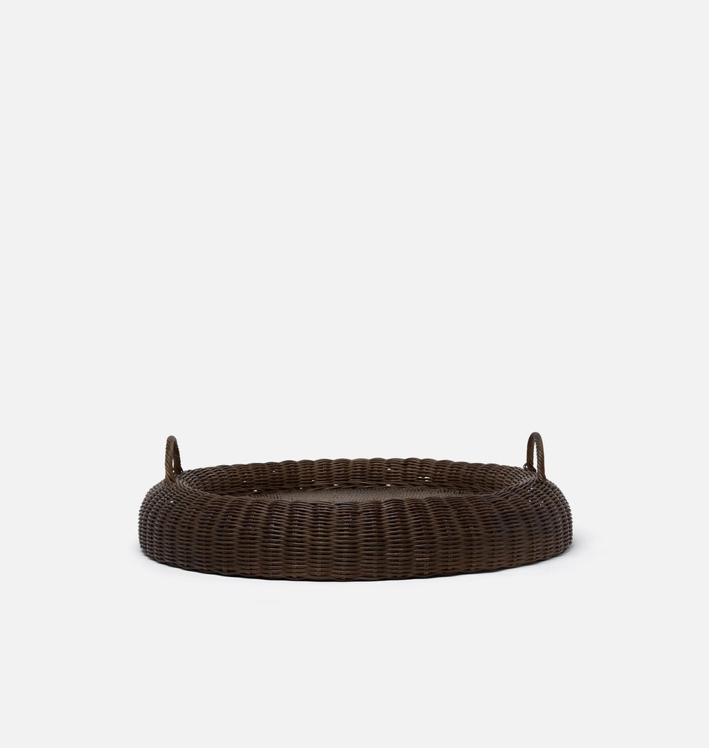 Sagehill Rattan Woven Tray Nutmeg