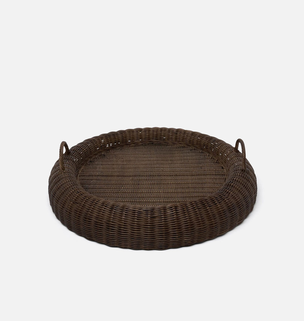 Sagehill Rattan Woven Tray Nutmeg