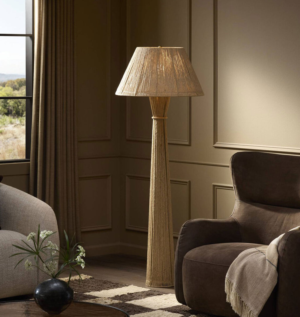 Nessa Paper Cord Floor Lamp
