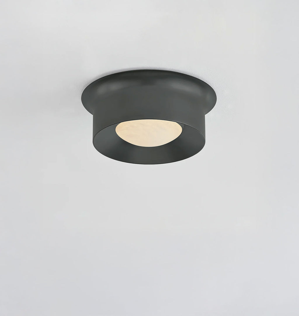 Norton Flush Mount Large Distressed Bronze