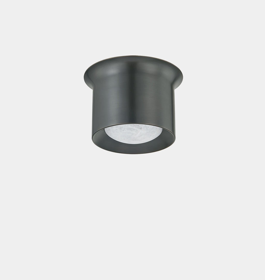 Norton Flush Mount Small Distressed Bronze