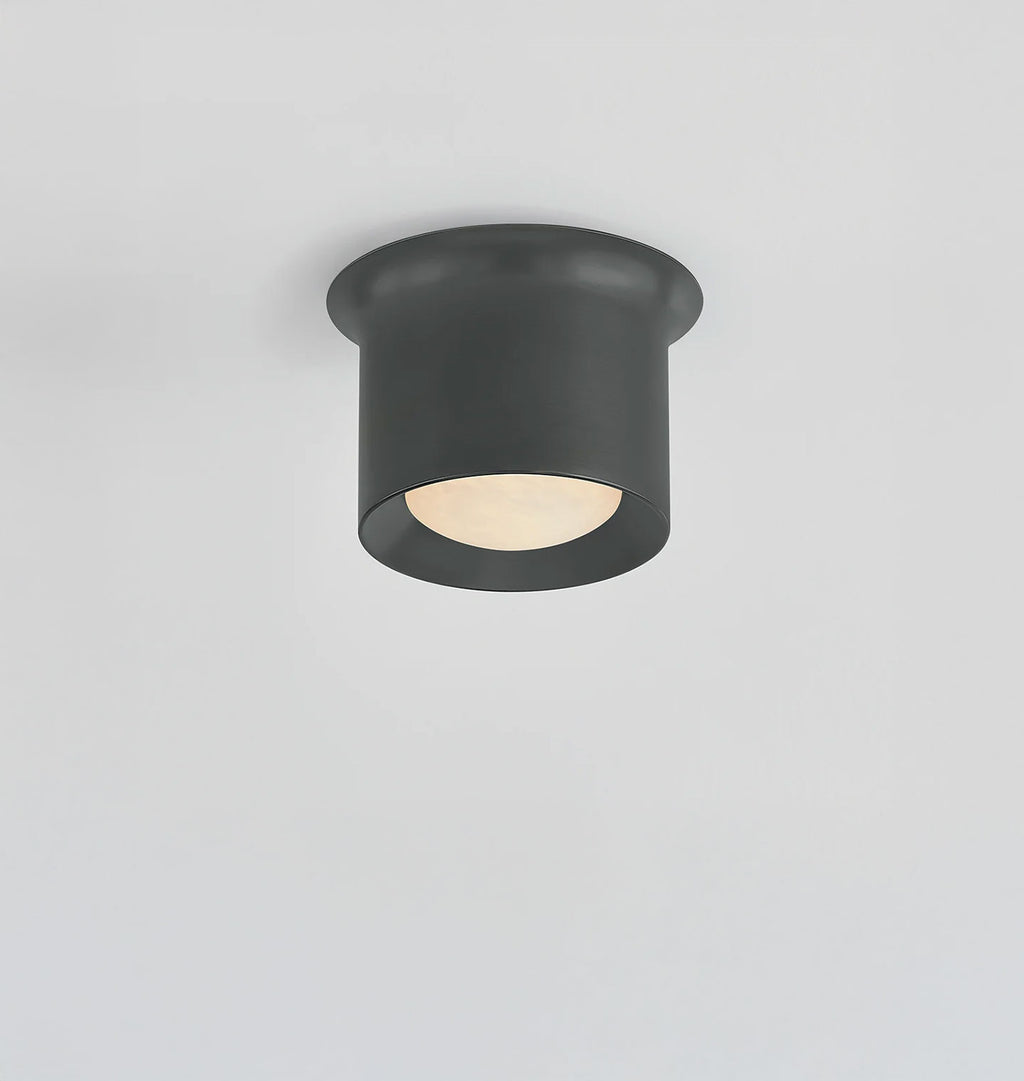 Norton Flush Mount Small Distressed Bronze