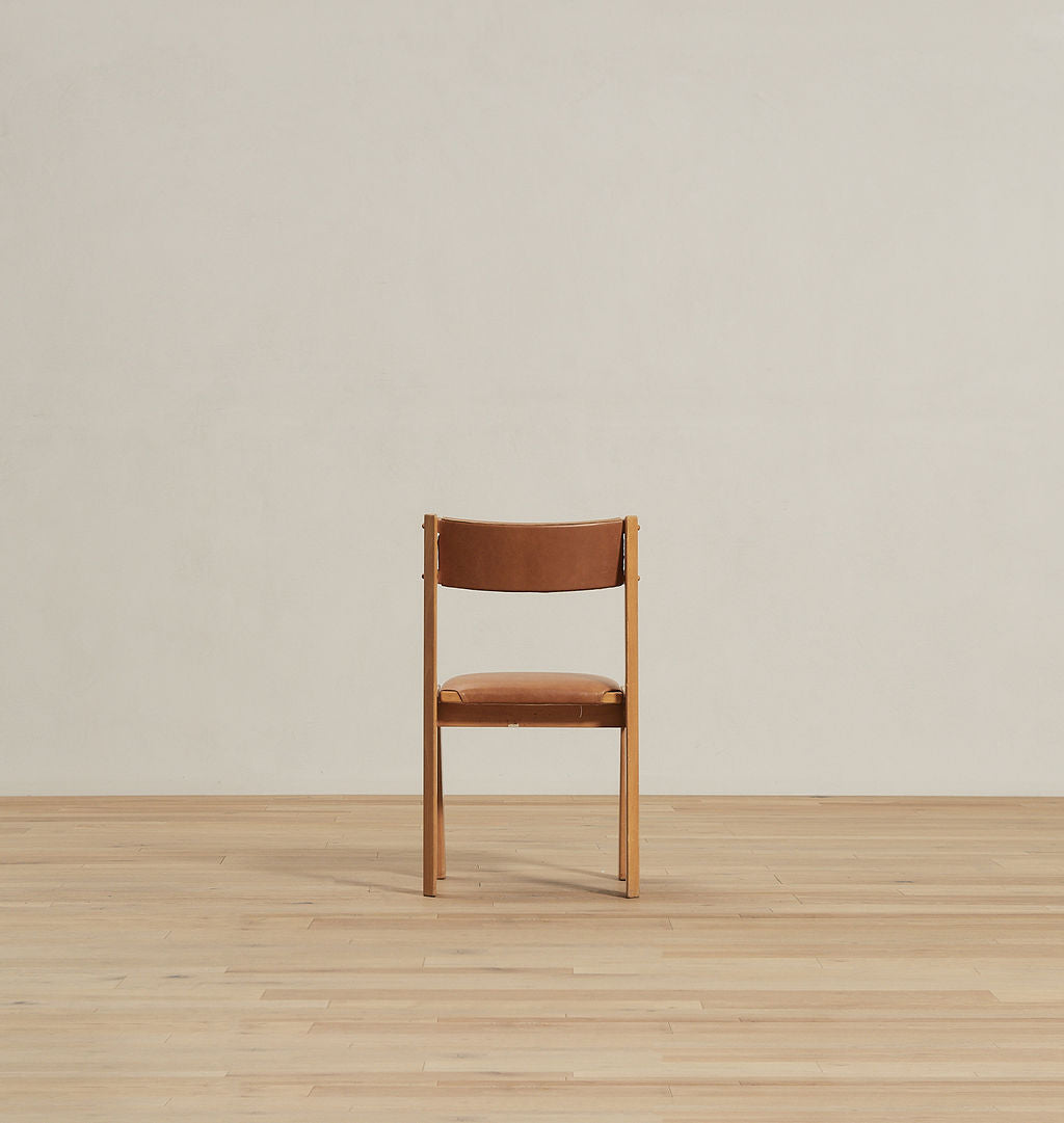 Antique Leather Chair S/4