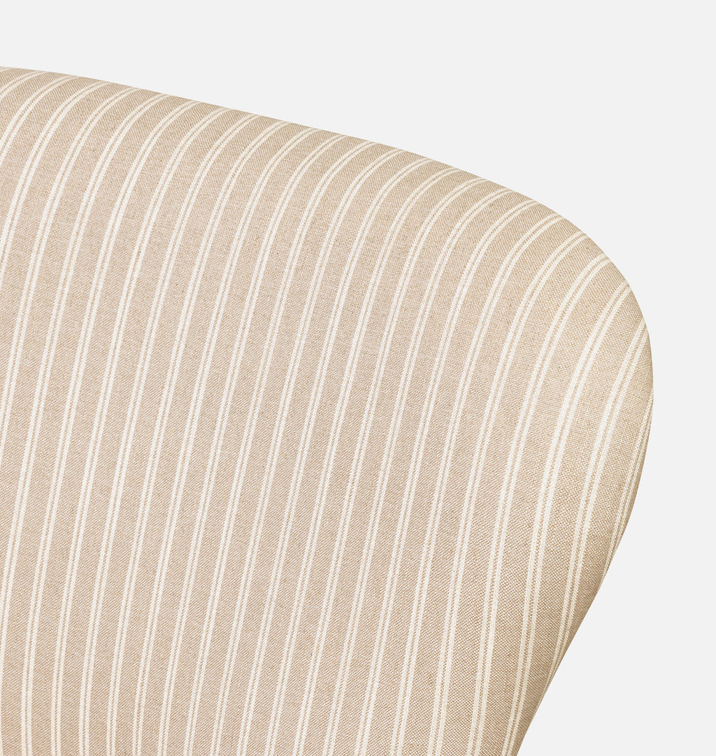 Omar Slipcovered Lounge Chair Rodin Sand