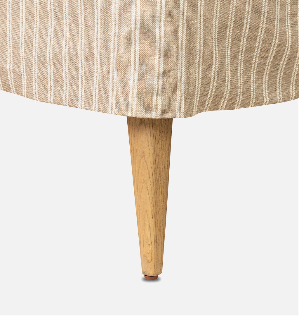 Omar Slipcovered Lounge Chair Rodin Sand
