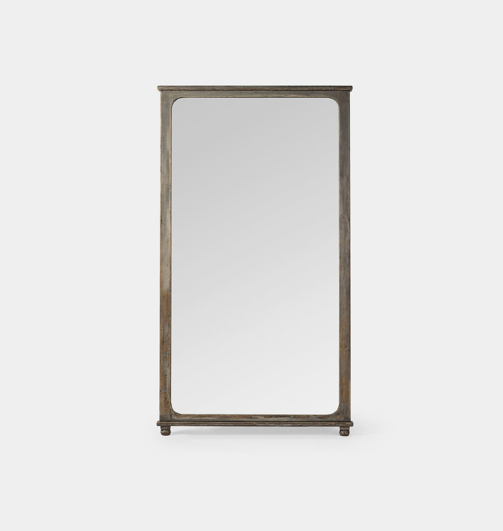 Orleans Floor Mirror Antique Blue Pine