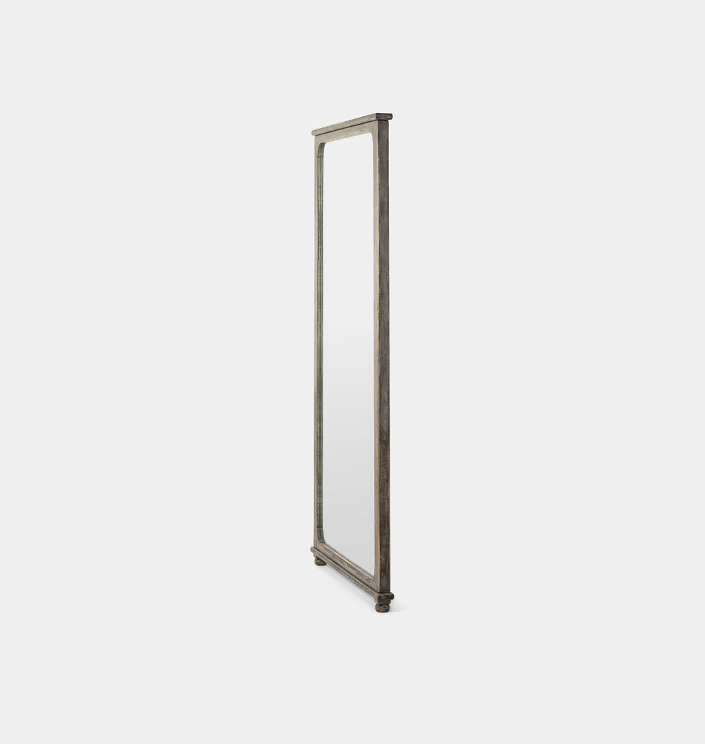 Orleans Floor Mirror Antique Blue Pine