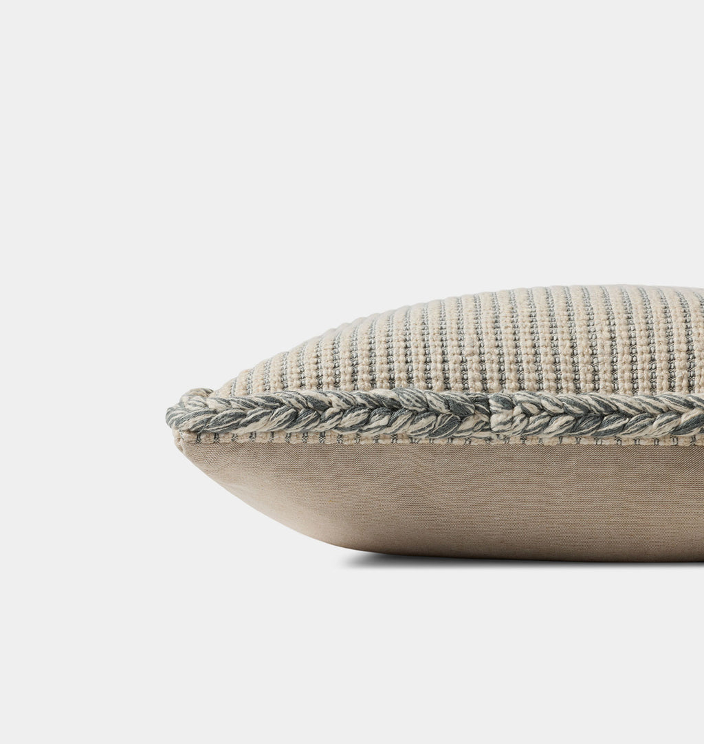 Oroville Pillow Natural / Blue
