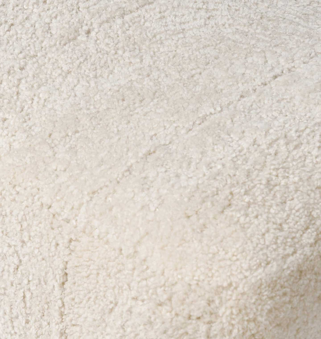 Oslo Ottoman Beige Shearling