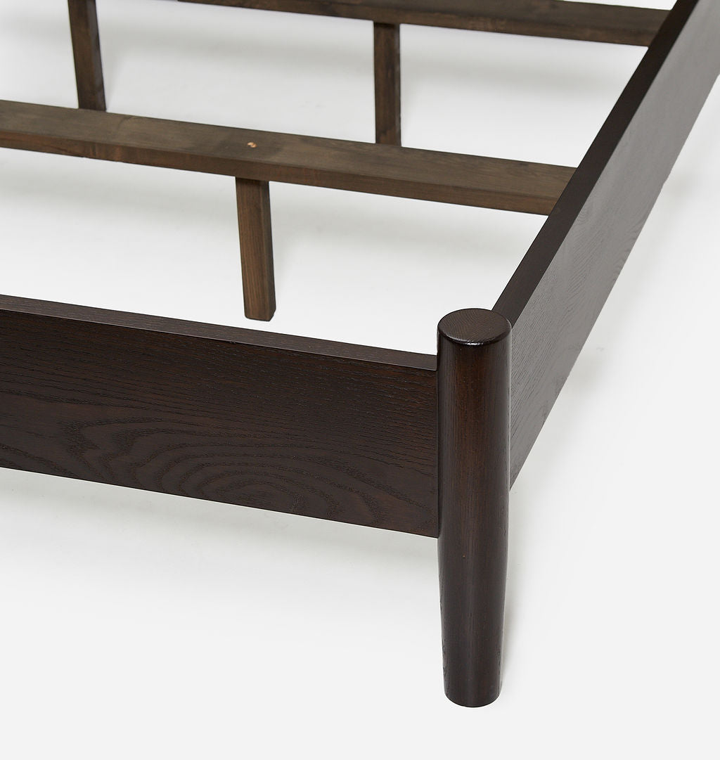 Penny Bed - Danish Oak - Olive