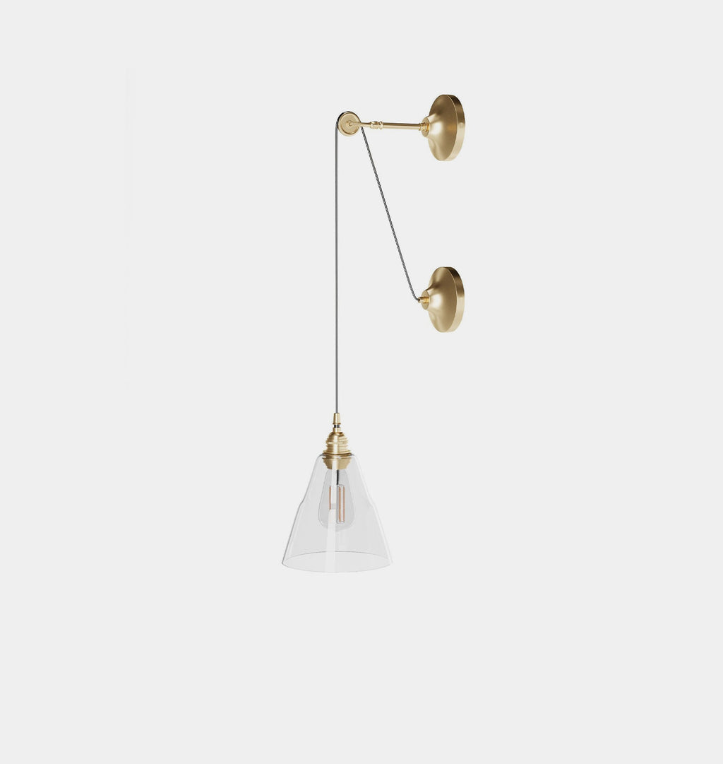 Rigale Coolie Pulley Wall Light