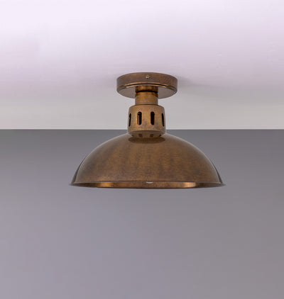 Paris Flush Mount Antique Brass