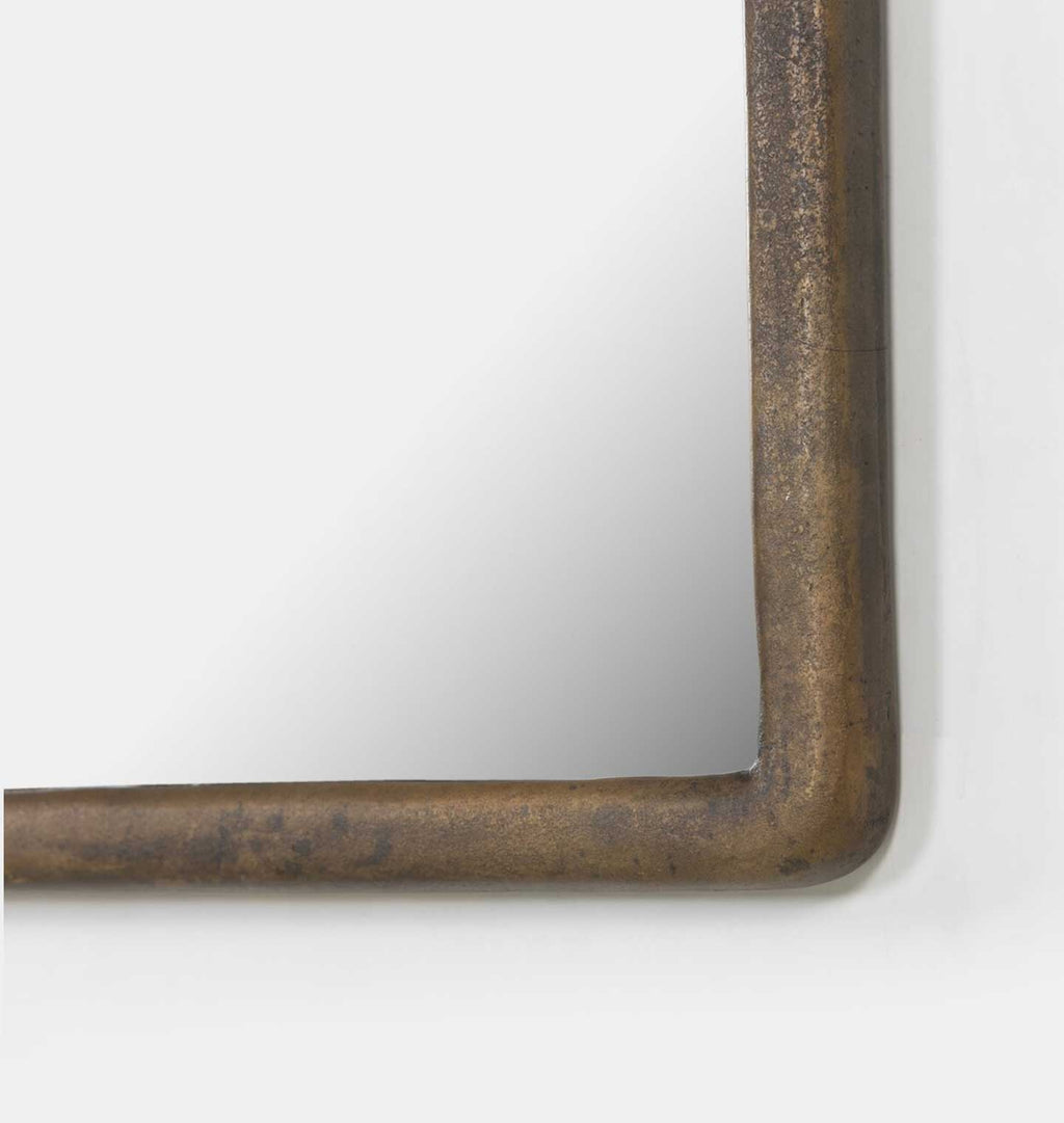 Patz Wall Mirror Antique Brass