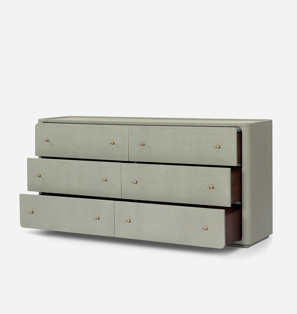 Paula 6 Drawer Dresser