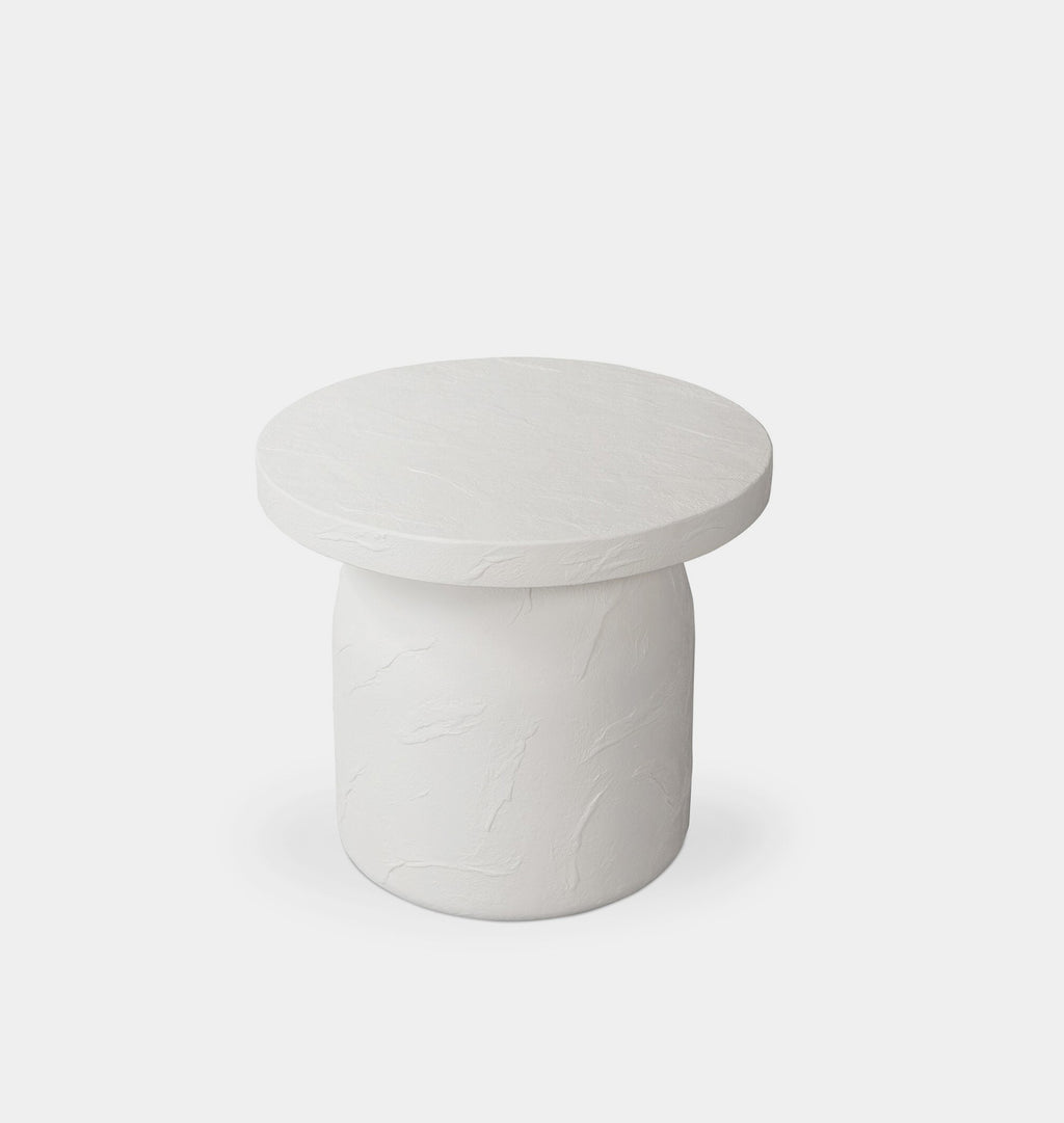 Paz Outdoor End Table Concrete