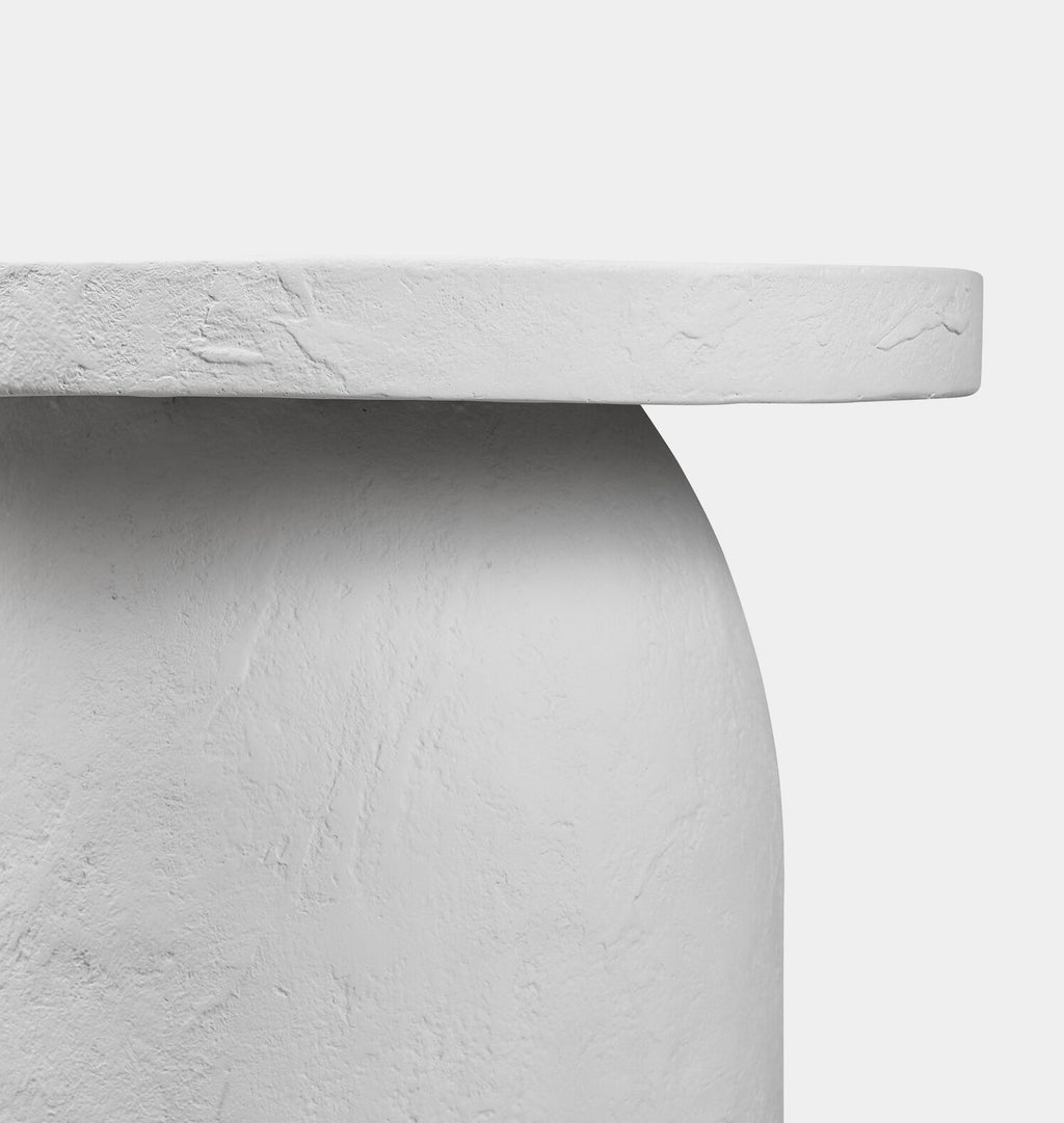 Paz Outdoor End Table Concrete