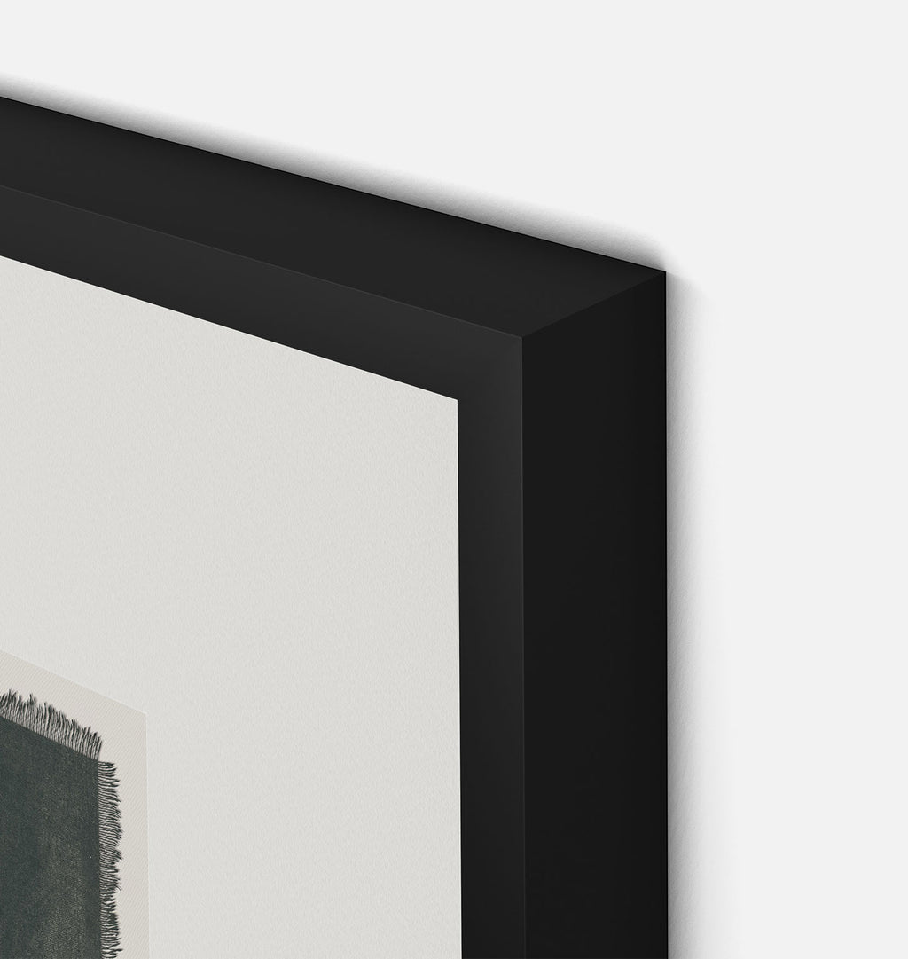 Perspective Framed Print Black Maple