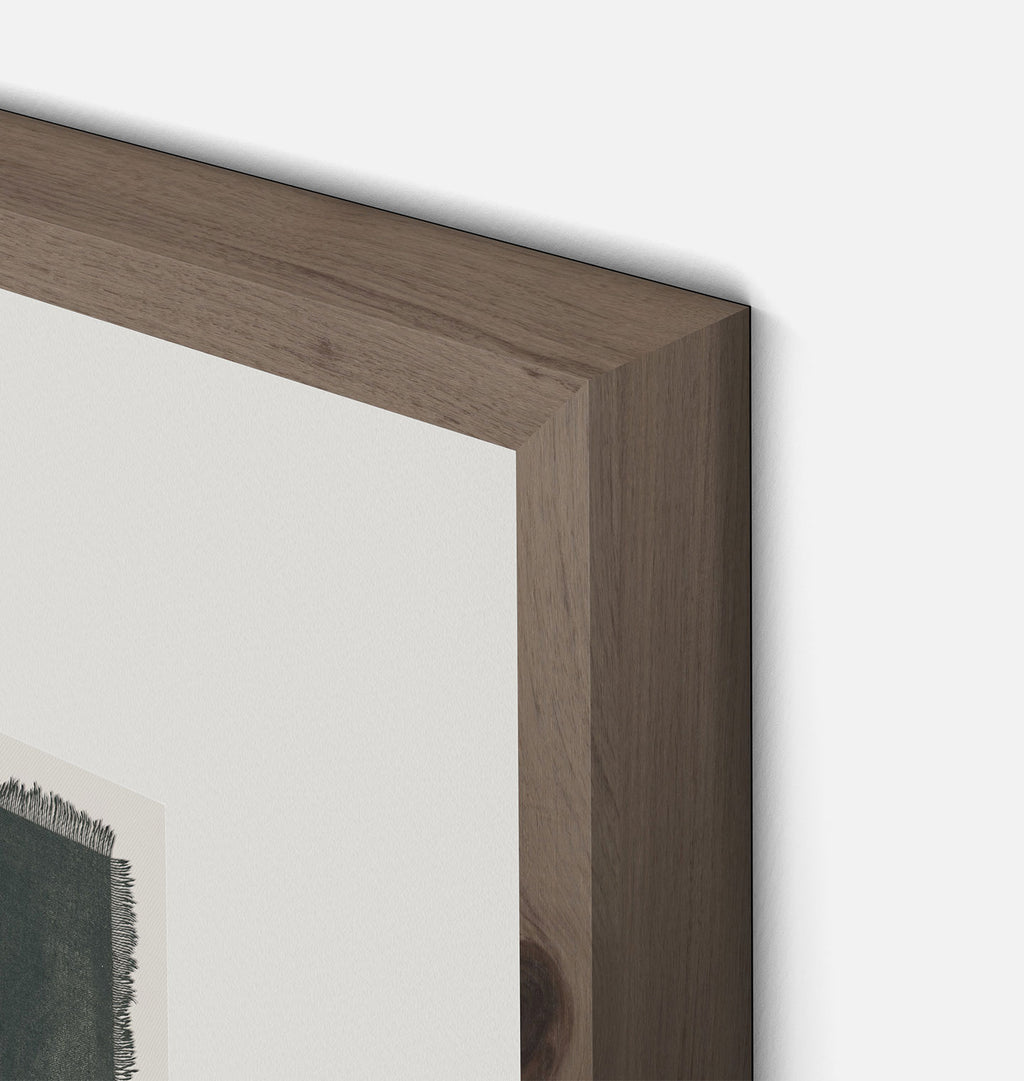 Perspective Framed Print Black Walnut