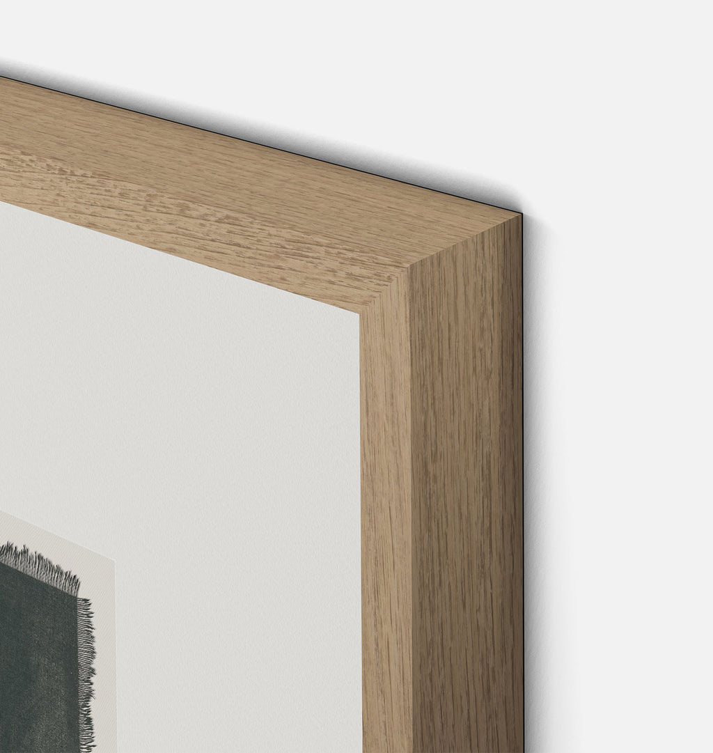 Perspective Framed Print White Oak