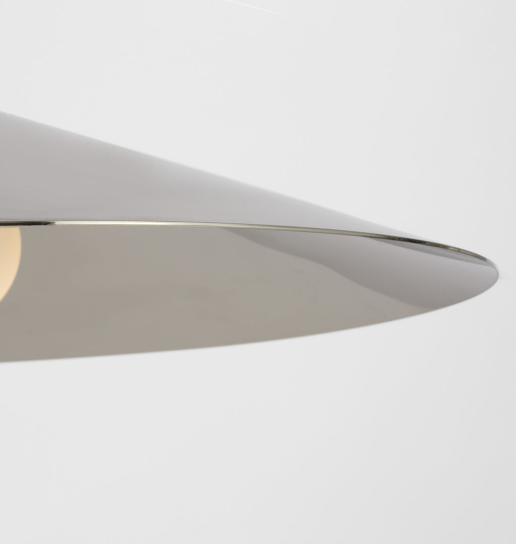 Ponce 13" Pendant Polished Nickel