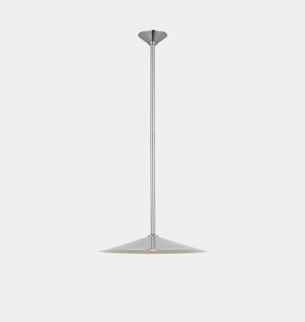 Ponce 18" Pendant Polished Nickel